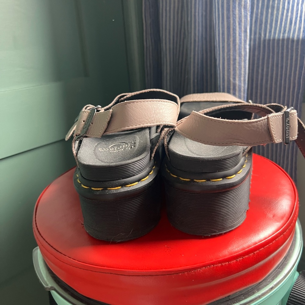Dr. Martens Voss Leather Platform Sandal Size 9 - Picture 4 of 7